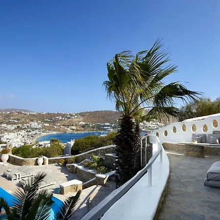 Kallos Of Mykonos Апарт-отель Орнос