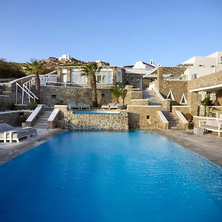 Kallos Of Mykonos Апарт-отель Орнос