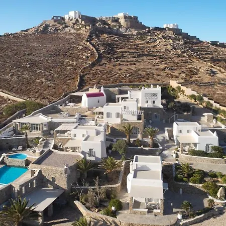 Kallos Of Mykonos Апарт-отель Орнос
